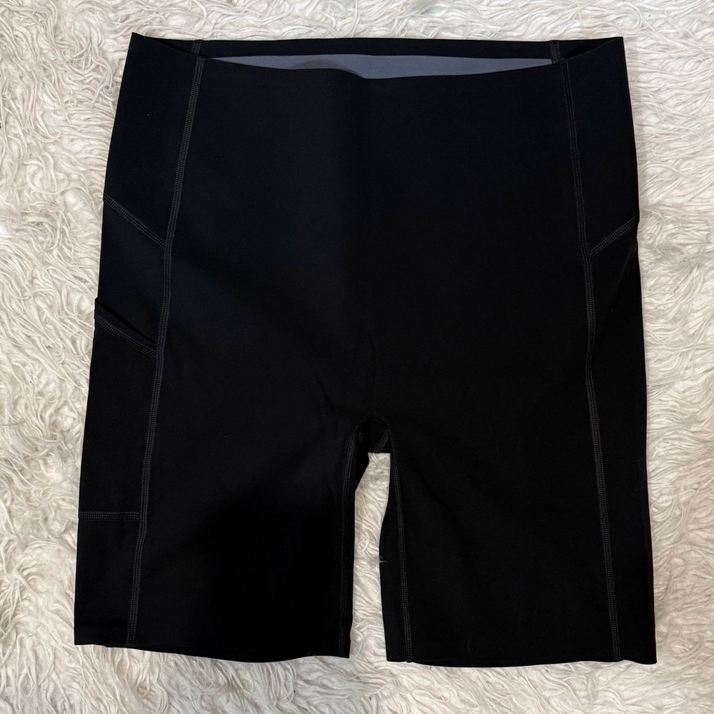 SPANX Black Bike Shorts